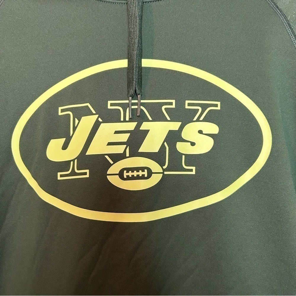 Nike Therma NY Jets NFL  Dri-Fit Green Hoodie Sweatshirt Sz. L - Picture 16 of 16